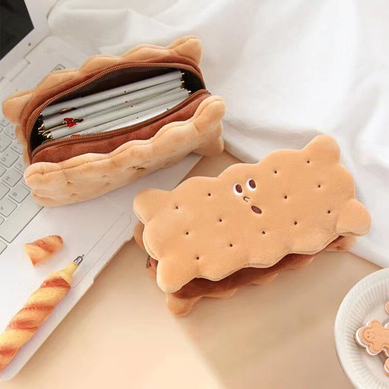 Baguette - Best Thing Since Bread Toast Pencil Case - Pencil Cases - Scribble Snacks