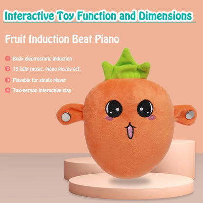 Banana Beat Piano Plush Toy - Soft Plush Toys - Scribble Snacks