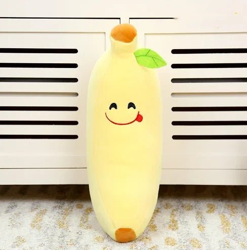 Banana Plush Pillow Toy - Soft Plush Toys - Scribble Snacks
