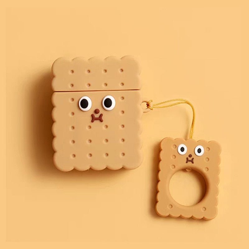 Bear Necessities - 3D Cartoon Cookies Bear AirPods 1/2/3/Pro Cases - Airpods Cases - Scribble Snacks