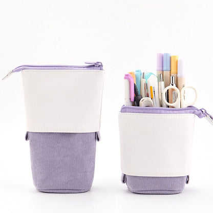 BobaLicious Pencil Case - Large Capacity Cute Milk Tea Design - Boba Pencil Case! - Pencil Cases - Scribble Snacks