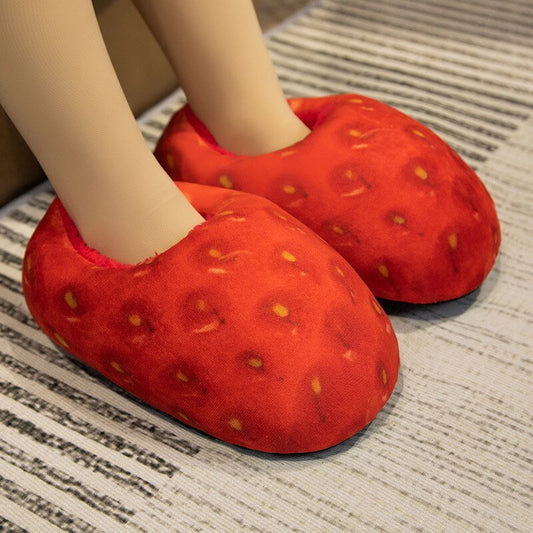 Bread Design Winter Slippers for Adults - Shoes & Slippers - Scribble Snacks