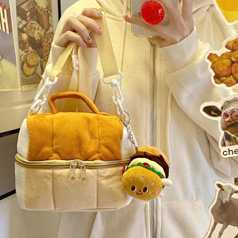 Bread Shaped Zipper Storage Bag - Bags & Backpacks - Scribble Snacks