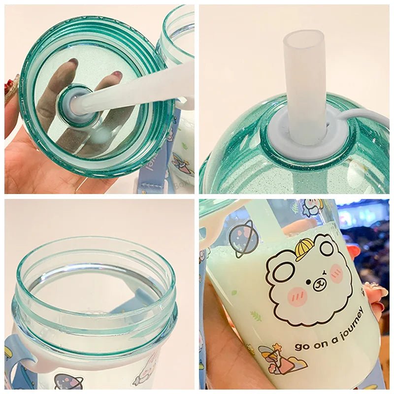 Bubble Tea Inspired 560ml Water Bottle - Water Bottles - Scribble Snacks