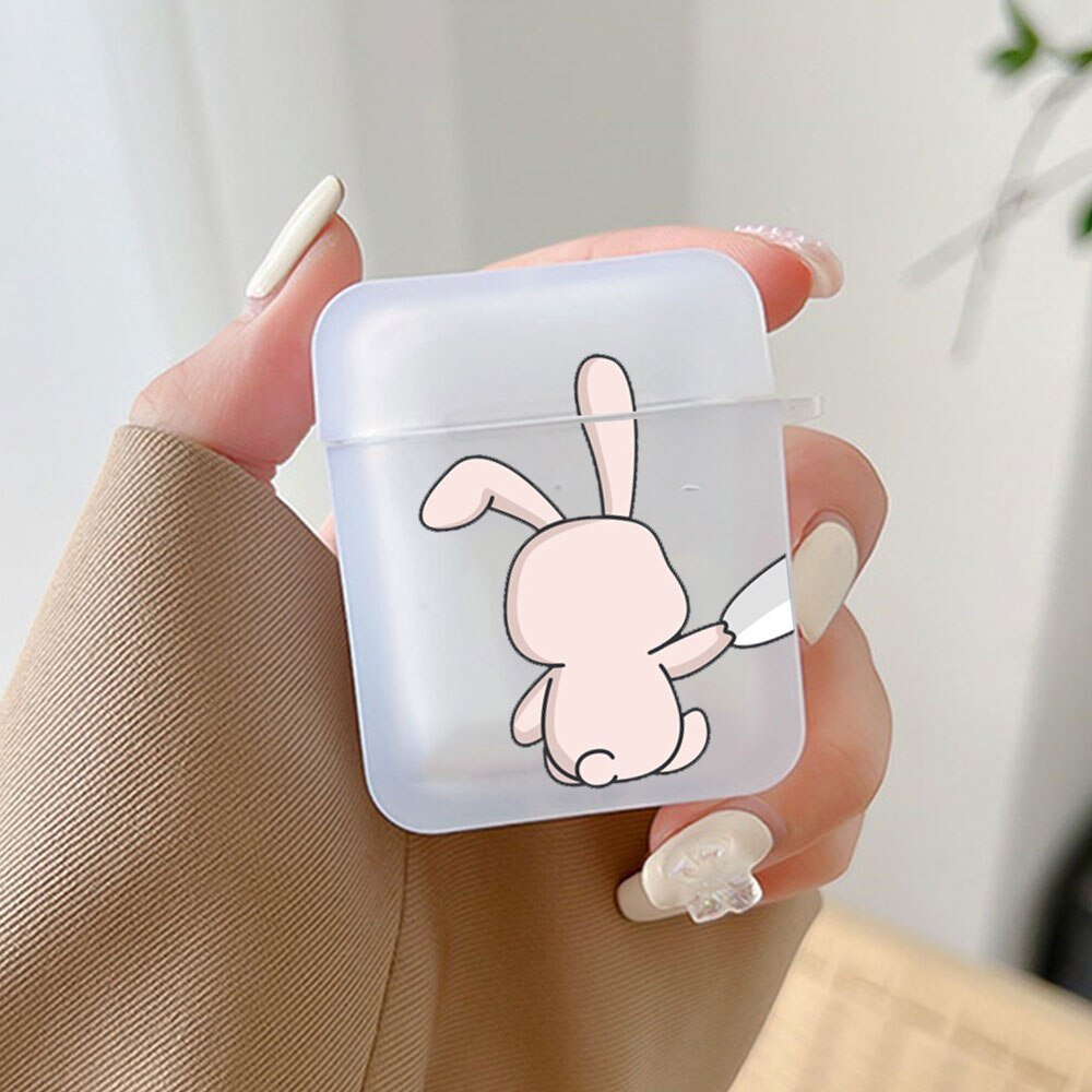 Bunny Bear Silicone Case for AirPods Pro, 2, 3 - Airpods Cases - Scribble Snacks