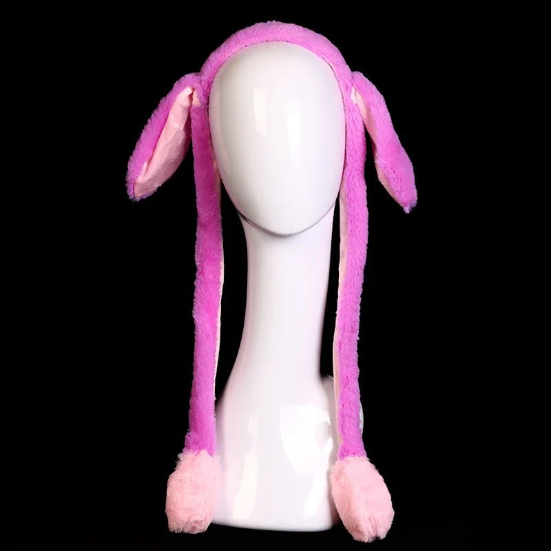 Bunny Ears Plush Beanie Cap - Easter - Scribble Snacks