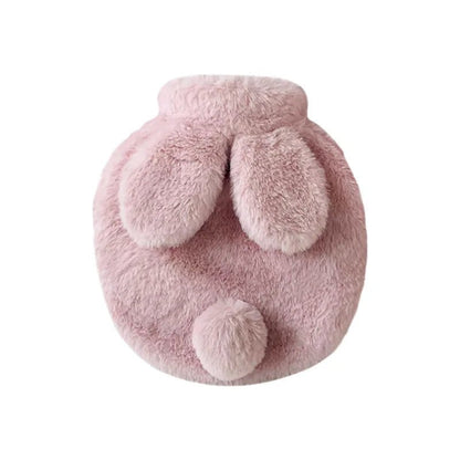 Bunny Tail Plush Hot Water Bag - Hand Warmers & Hot Water Bottles - Scribble Snacks