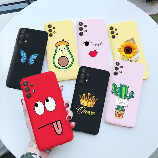 Candy Color Silicone Case for Samsung Galaxy A32 5G/4G A325F - Android Cases - Scribble Snacks