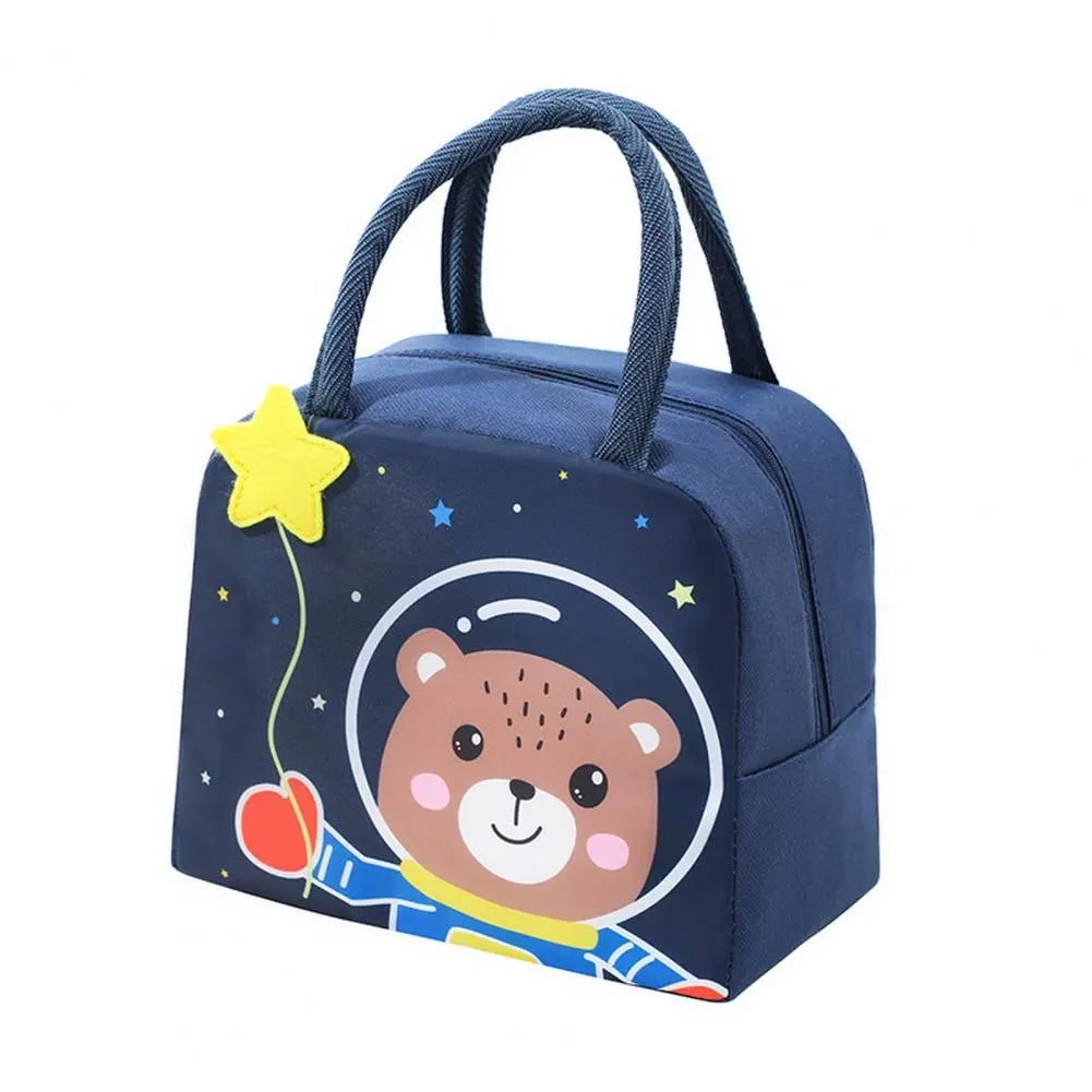 Cartoon Animal Insulated Lunch Bag - Lunch Box - Scribble Snacks