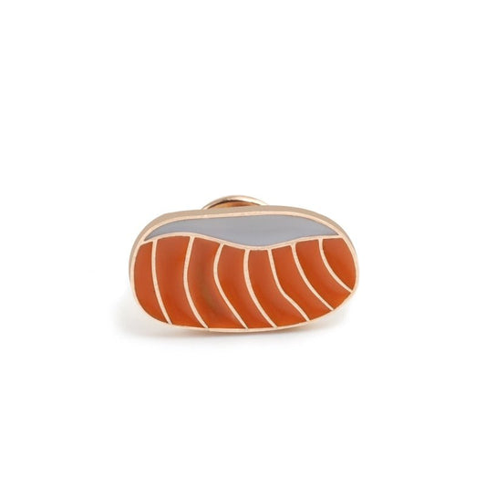 Cartoon Food Enamel Pins: Egg, Hamburger, Fries, Strawberry Cake - Clothing Pin - Scribble Snacks