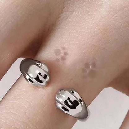 Cat Ears Adjustable Ring - Other Clothing - Scribble Snacks