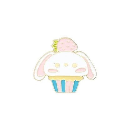 Cat Ice Cream Donut Pins - Clothing Pin - Scribble Snacks