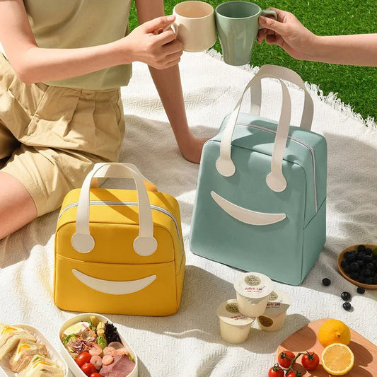 Chic Insulated Picnic Lunch Bag - Lunch Box - Scribble Snacks