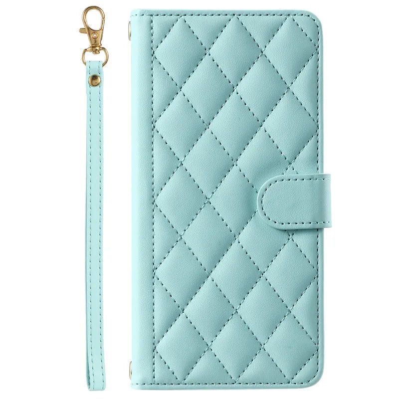 Chic iPhone Leather Wallet Case 15/14/13 - iPhone Cases - Scribble Snacks
