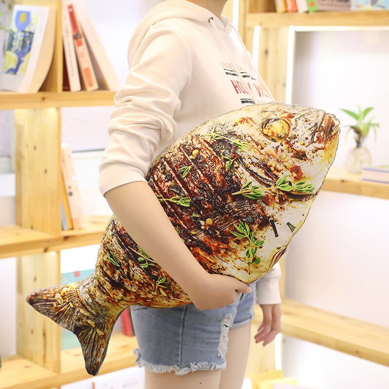 Chicken Leg and Fried Rice Noodles Plush Pillow 120CM - Soft Plush Toys - Scribble Snacks