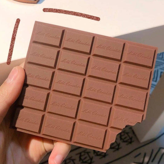 Chocolate Bar Biscuits Memo Pads - Chocolate Scented Note Pads - 80 Sheets - Sticky Notes / Memo Pads - Scribble Snacks
