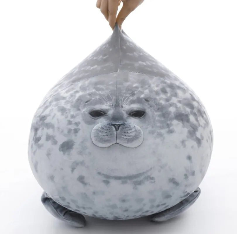 Chubby Seal Plushy Pillow - Soft Plush Toys - Scribble Snacks