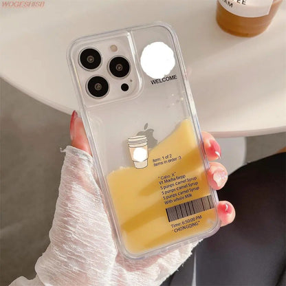 Coffee Milk iPhone 12/13/SE Case - Christmas - Festive Accessories - Scribble Snacks