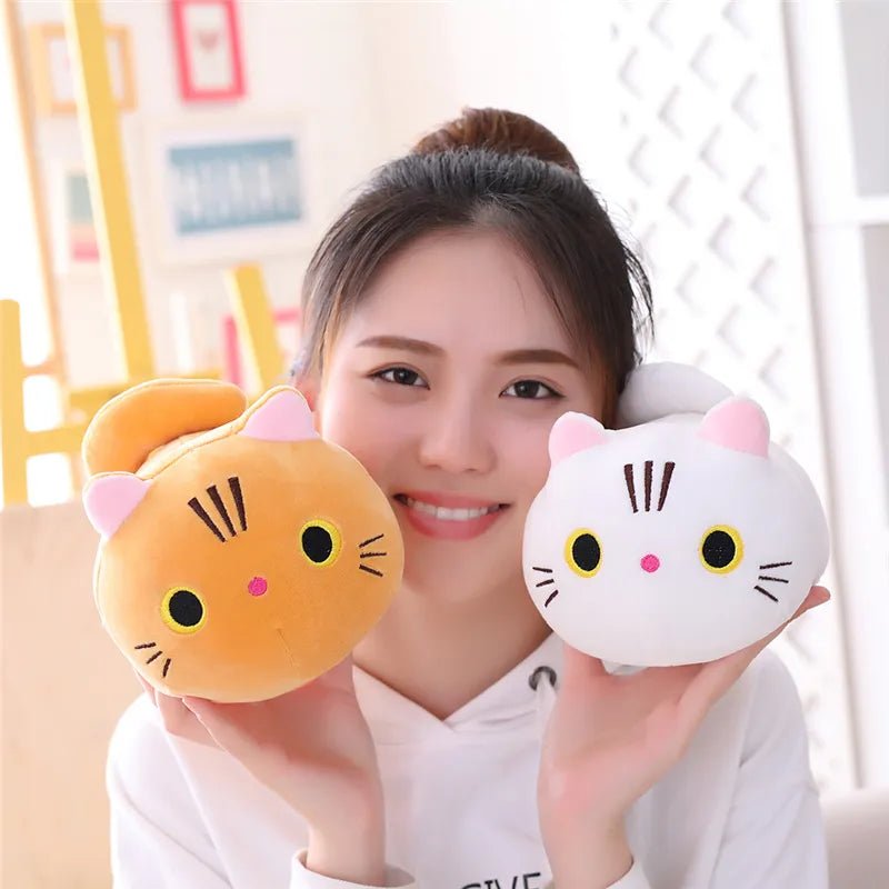 Cotton Candy Cat Plush Toy - Soft Plush Toys - Scribble Snacks