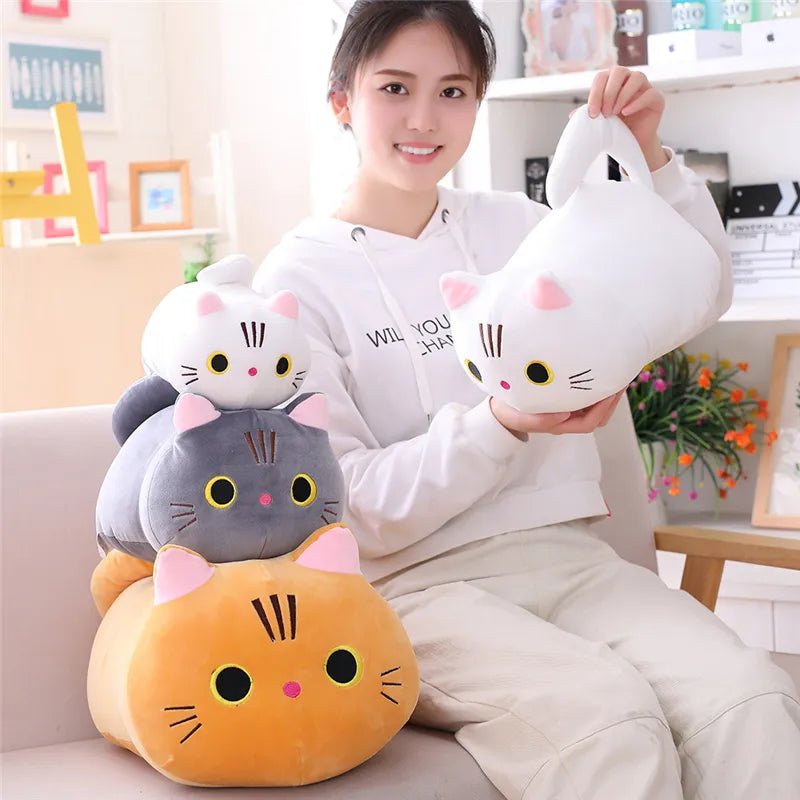 Cotton Candy Cat Plush Toy - Soft Plush Toys - Scribble Snacks