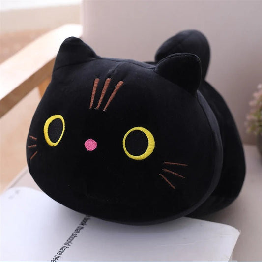 Cotton Cat Plush Pillow Toy - Soft Plush Toys - Scribble Snacks