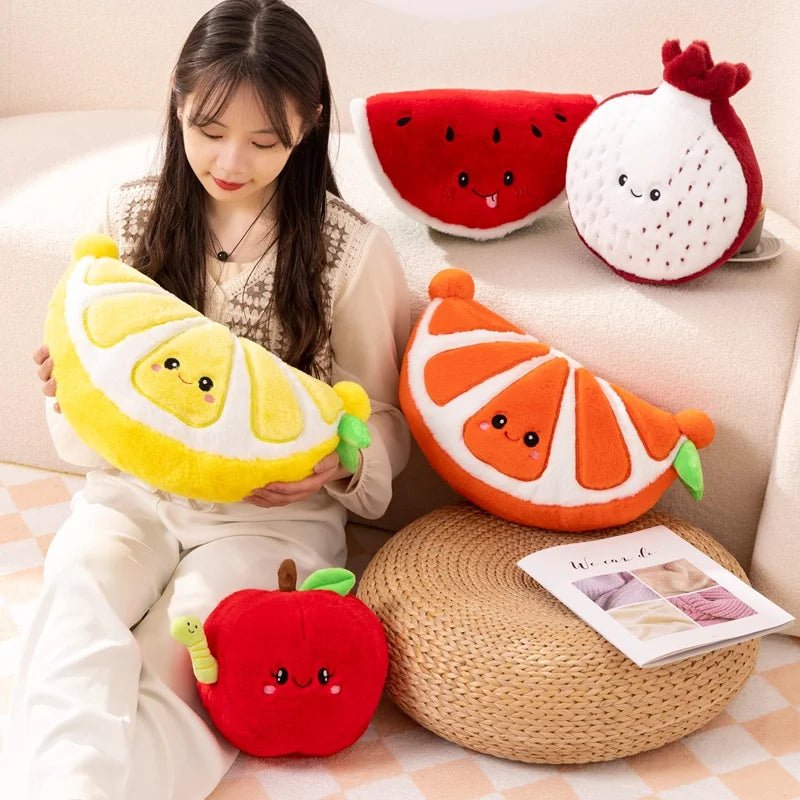 Cotton Fruit Plush Toy Series - Soft Plush Toys - Scribble Snacks