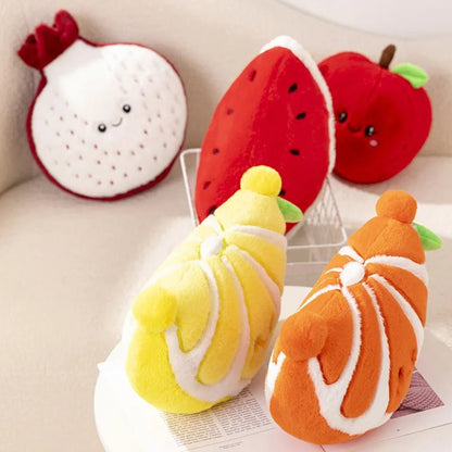 Cotton Fruit Plush Toy Series - Soft Plush Toys - Scribble Snacks