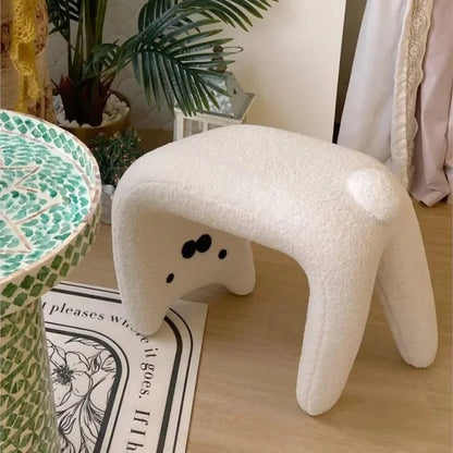Cozy Nordic Cat Stool Ottoman - Chairs & Stools - Scribble Snacks