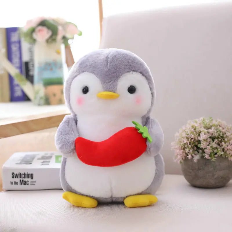 Cudding Fruit Penguin Plush Pair - Soft Plush Toys - Scribble Snacks