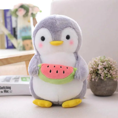 Cudding Fruit Penguin Plush Pair - Soft Plush Toys - Scribble Snacks