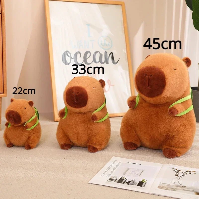 Cuddly Capybara Plush Pillow Toy - Soft Plush Toys - Scribble Snacks