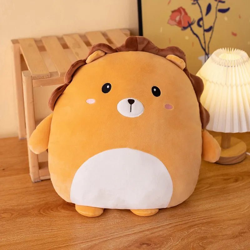 Cuddly Cartoon Animal Plush Pillow - Soft Plush Toys - Scribble Snacks