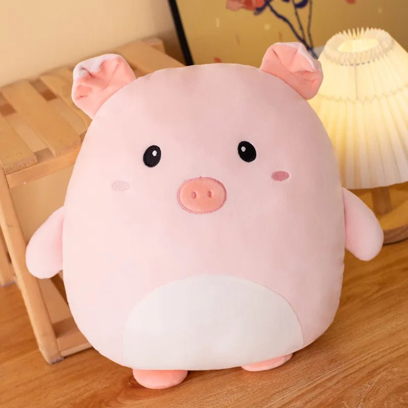 Cuddly Cartoon Animal Plush Pillow - Soft Plush Toys - Scribble Snacks