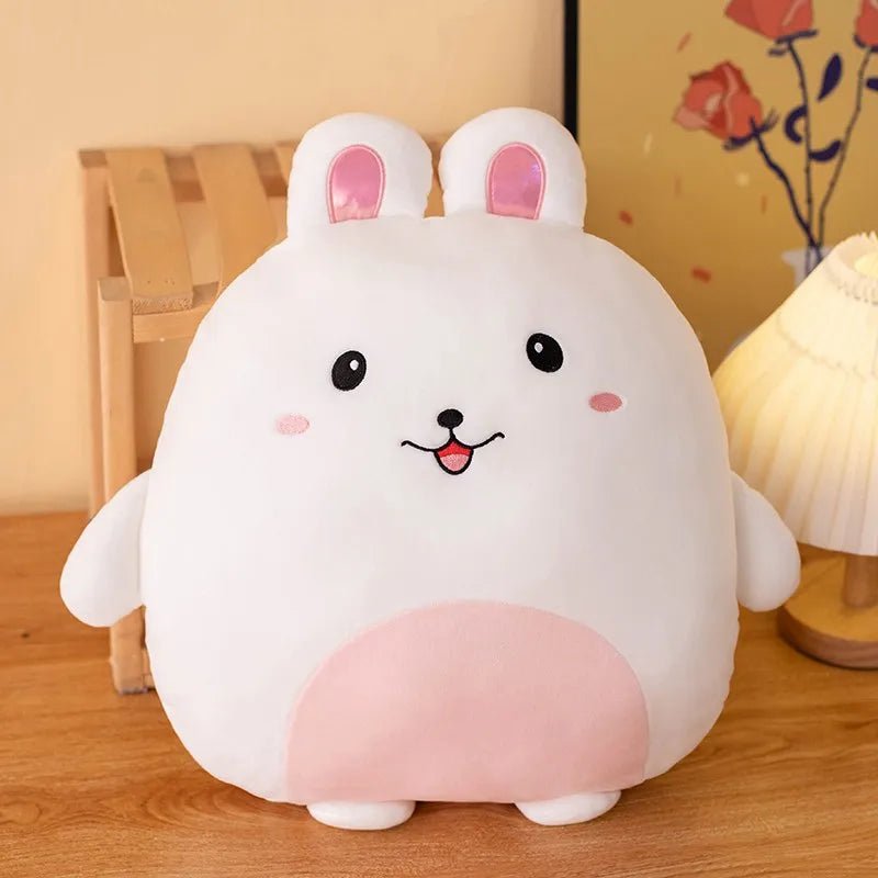 Cuddly Cartoon Animal Plush Pillow - Soft Plush Toys - Scribble Snacks