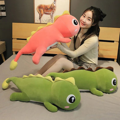 Cuddly Dinosaur Plush Pillow Toy - Soft Plush Toys - Scribble Snacks