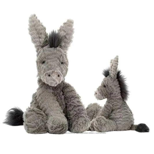 Cuddly Donkey Plush Toy - Soft Plush Toys - Scribble Snacks