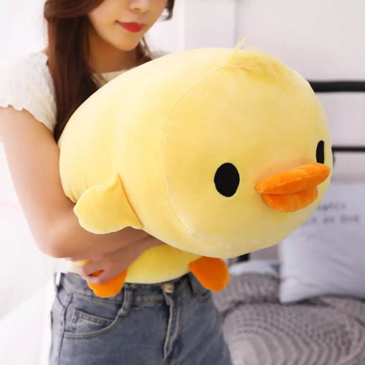 Cuddly Duck Plush Pillow Toy - Soft Plush Toys - Scribble Snacks