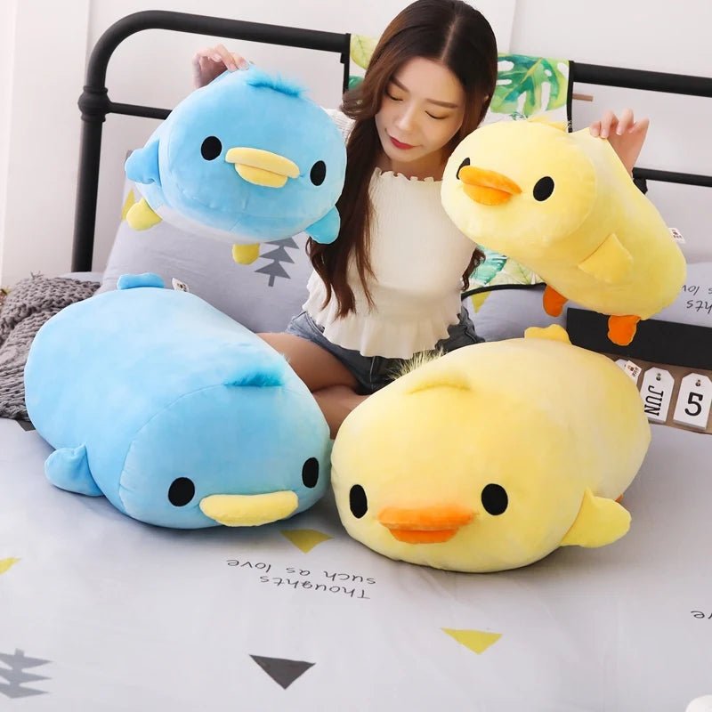 Cuddly Duck Plush Pillow Toy - Soft Plush Toys - Scribble Snacks