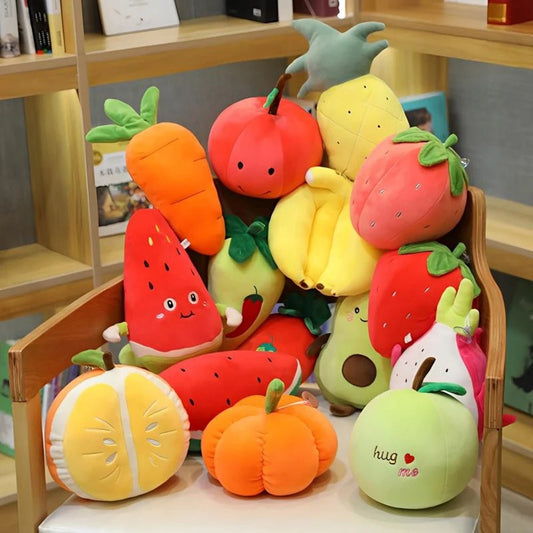 Cuddly Fruit Plush Toy - Soft Plush Toys - Scribble Snacks