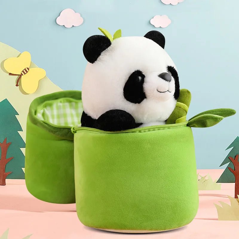 Cuddly Panda Plush Pillow Toy - Soft Plush Toys - Scribble Snacks