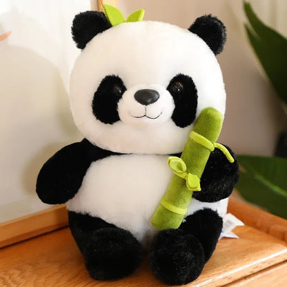 Cuddly Panda Plush Pillow Toy - Soft Plush Toys - Scribble Snacks