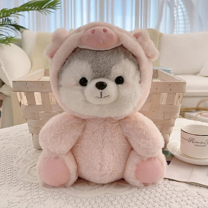 Cuddly Plush Dog Pillow Toy - Soft Plush Toys - Scribble Snacks