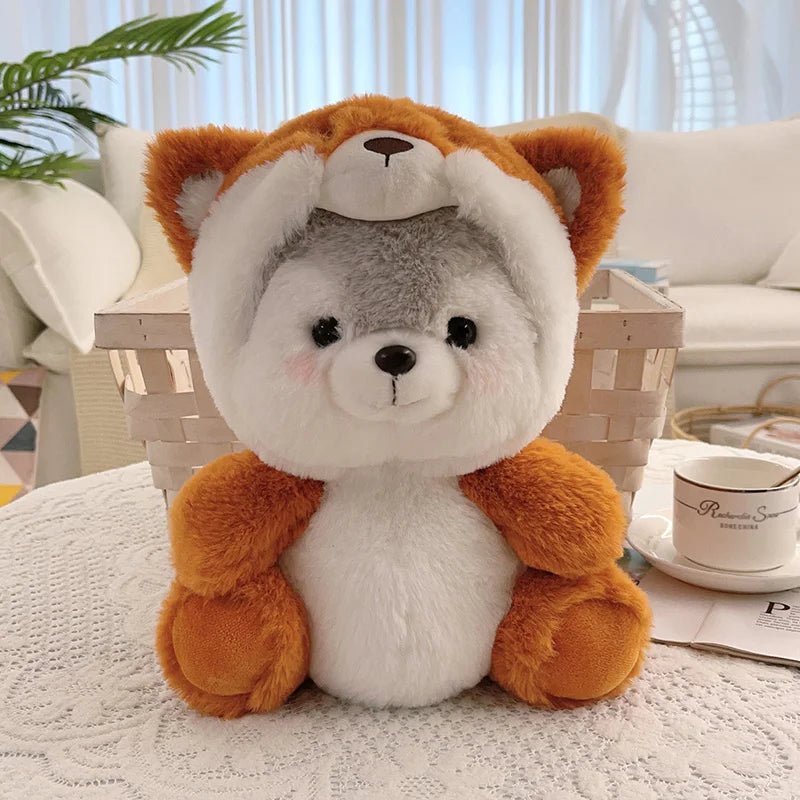 Cuddly Plush Dog Pillow Toy - Soft Plush Toys - Scribble Snacks