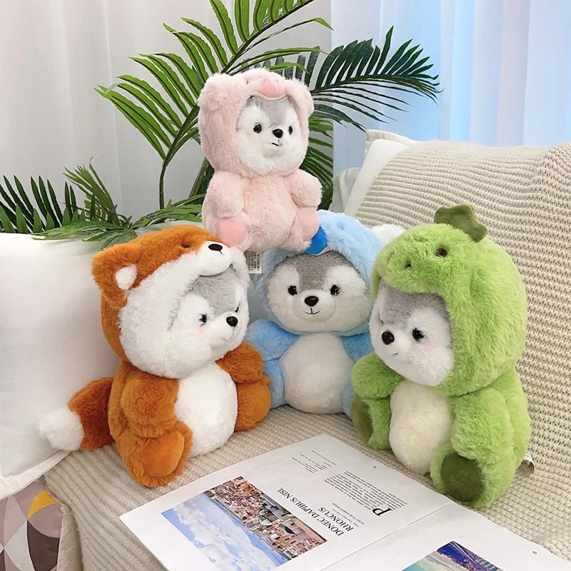 Cuddly Plush Dog Pillow Toy - Soft Plush Toys - Scribble Snacks