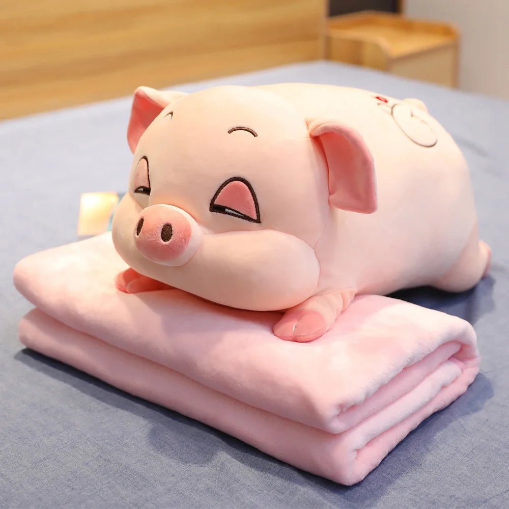 Cuddly Plush Pig Hamster Toy - Soft Plush Toys - Scribble Snacks