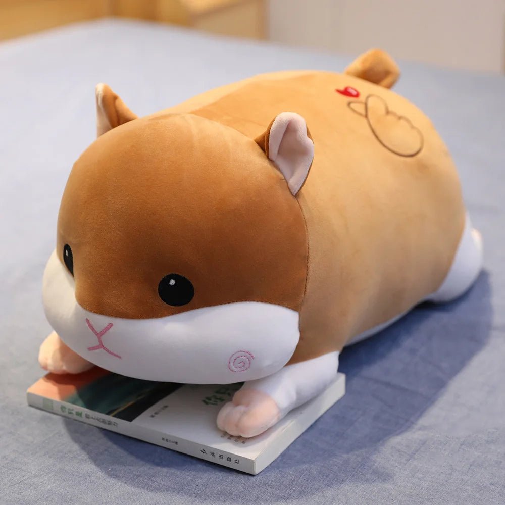 Cuddly Plush Pig Hamster Toy - Soft Plush Toys - Scribble Snacks