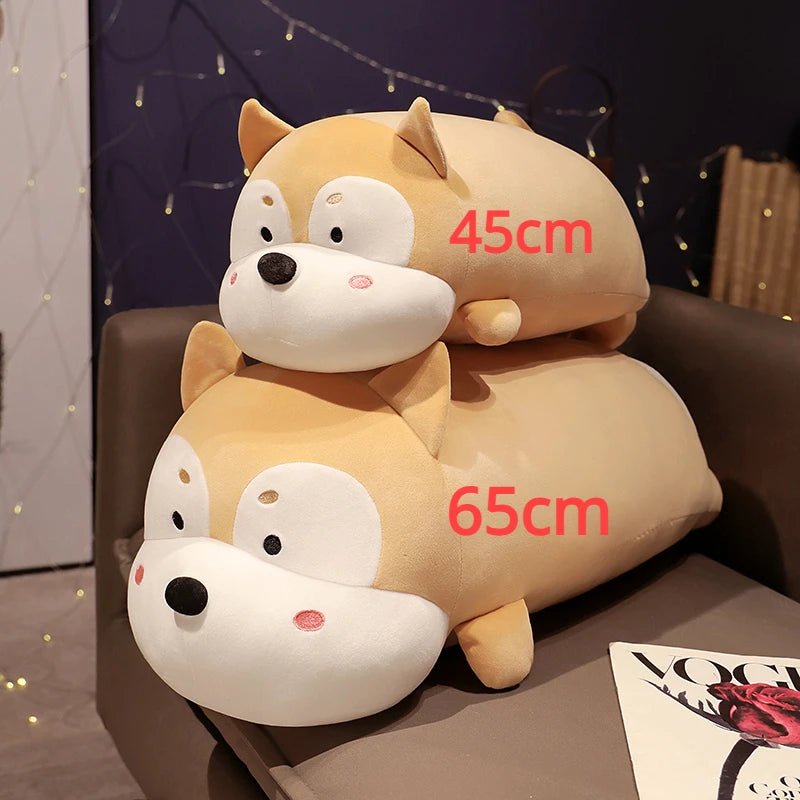 Cuddly Shiba Inu Plush Pillow - Soft Plush Toys - Scribble Snacks