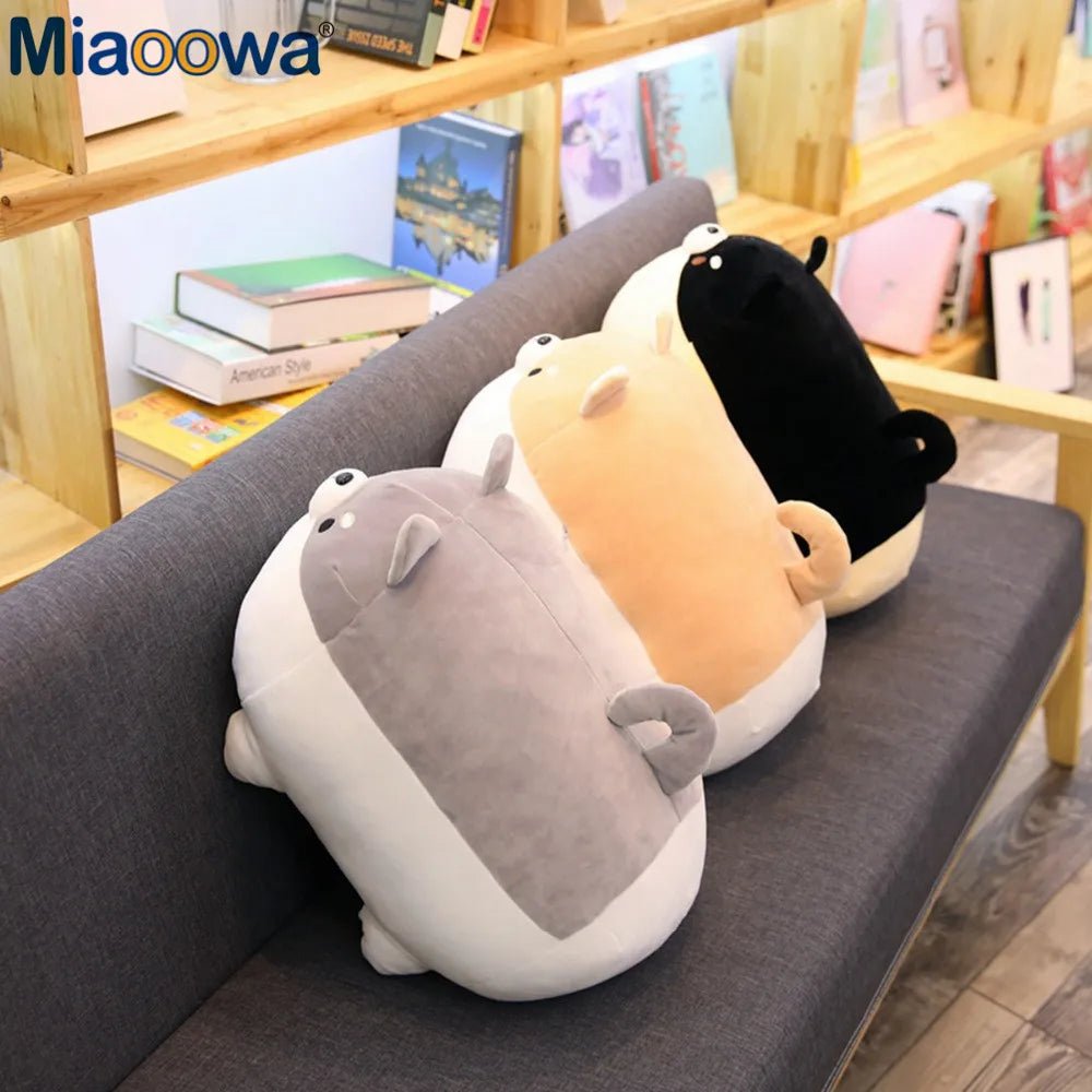 Cuddly Shiba Inu Plush Pillow Toy - Soft Plush Toys - Scribble Snacks