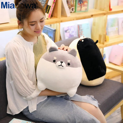 Cuddly Shiba Inu Plush Pillow Toy - Soft Plush Toys - Scribble Snacks