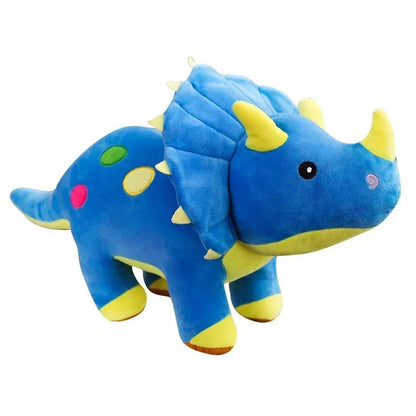 Cuddly Triceratops Plush Toy Pillow - Soft Plush Toys - Scribble Snacks